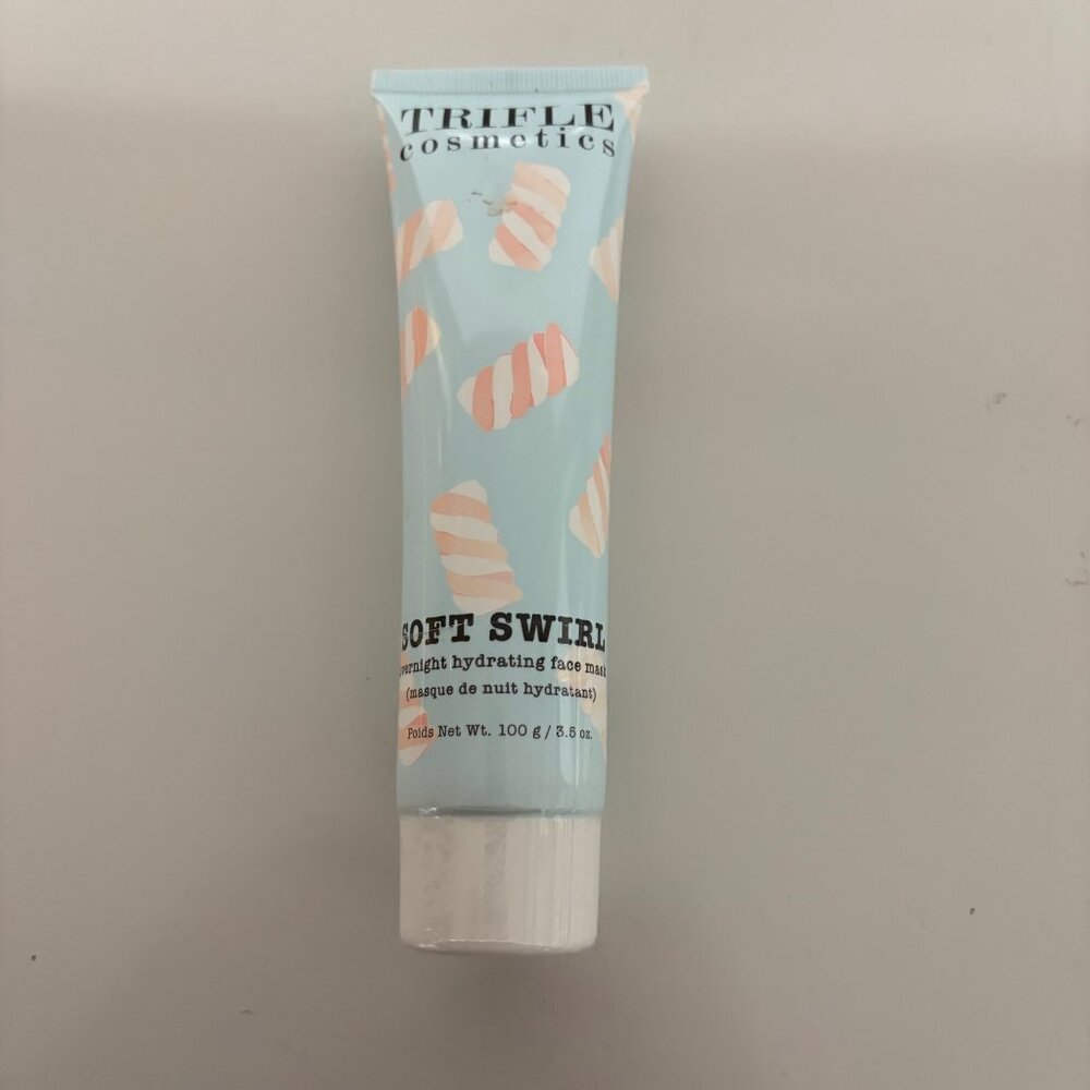 Trifle Cosmetics Soft Swirl Nourishing Overnight Hydrating Face Mask 3.5 oz NEW